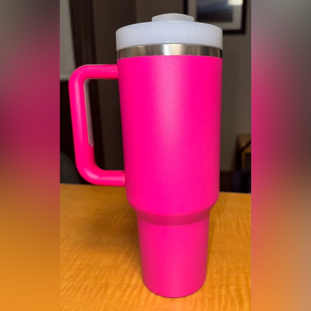 stanley 40 oz tumbler barbie pink